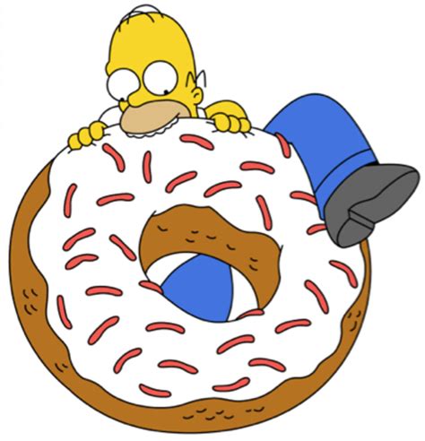 Homer Simpson Simpsons Donut Bart Simpson Simpsons Marge Simpson Dunkin Donuts Logo 891738