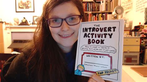book review the introvert activity book by maureen marzi wilson youtube