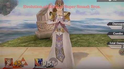 Evolution Of Zelda In Super Smash Bros Graphics Moveset Sound Clips