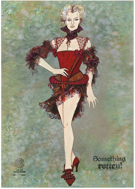 Costume Concept Art For Broadways Something Rotten 2015 A
