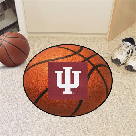 Fanmats® 1814 Indiana University 27 Dia Nylon Face Basketball Ball