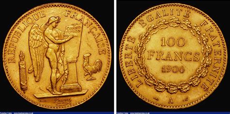 NumisBids London Coins Ltd Auction 175 Lot 1000 France 100 Francs