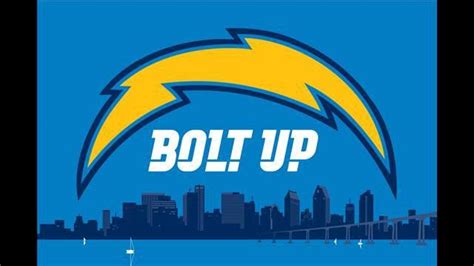 Bolt Up Charger Fans San Diego Chargers Chargers Football Los