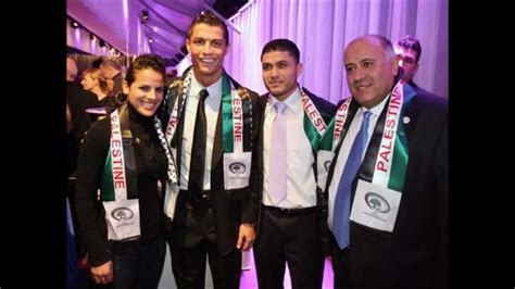 Cristiano Ronaldo Soutient La Palestine 2013 Youtube