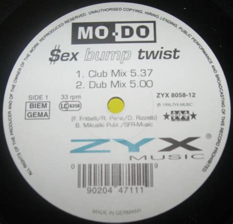 Mo Do Ex Bump Twist 1996 Vinyl Discogs