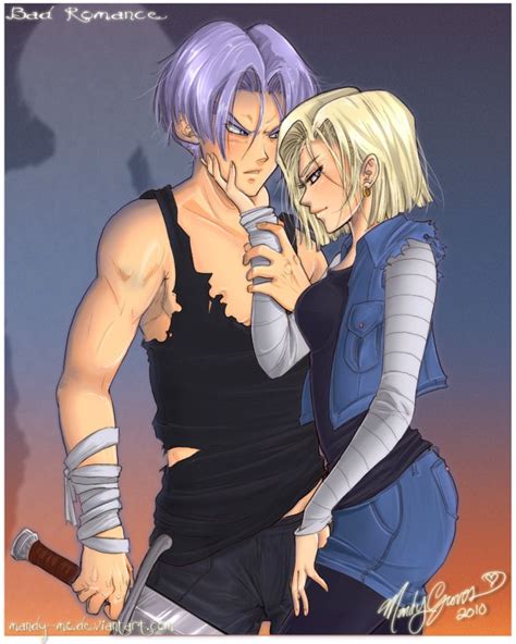 Future Trunks Android 18 And Trunks By Mandy Mo Bad Romance Future