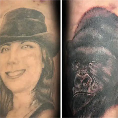 brilliant ways people covered tattoos of their exes