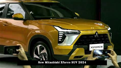 New Mitsubishi Xforce Suv 2024 Video Dailymotion