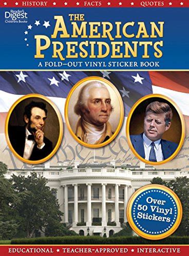The American Presidents Fold Out Vinyl Sticker Book By Readers