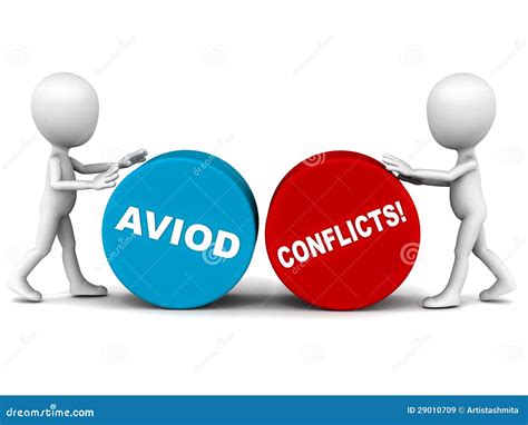Avoid Conflict Stock Illustrations 353 Avoid Conflict Stock