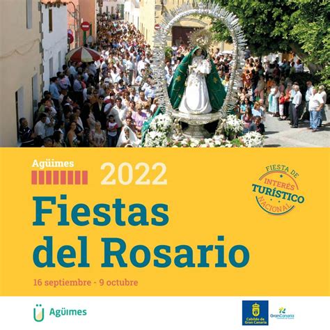 Programa De Fiestas Patronales De Nuestra Señora Del Rosario En Agüimes