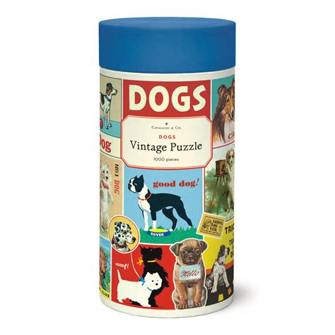 Thousands of jigsaws in stock, free shipping $65+ BUY Cavallini 1000 Piece Puzzle Dogs