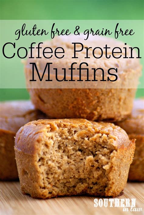 Check out these 43 recipes for high protein meals that anyone can cook! Southern In Law: Recipe: Healthy Coffee Protein Muffins