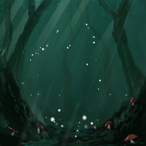 Magical Forest Scene By Armanir On Deviantart