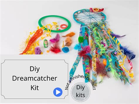 Dreamcatcher Craft Kits For 8 Year Old Craft Kits For Girls Etsy