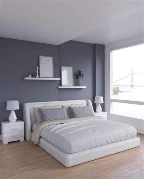 30 Grey Bedroom Accent Wall Decoomo
