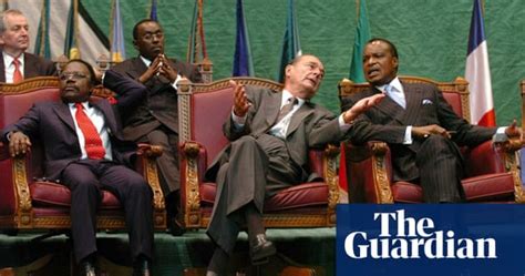 A Life In Pictures Omar Bongo World News The Guardian