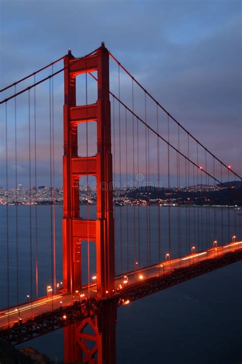 The Golden Gate Bridge Of San Francisco California Usa Stock Image