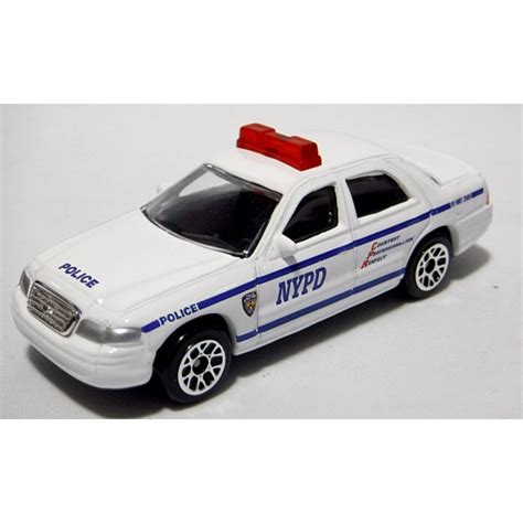 Nypd Nyc Police Department Ford Crown Victoria Daron Rt8953 Die Cast