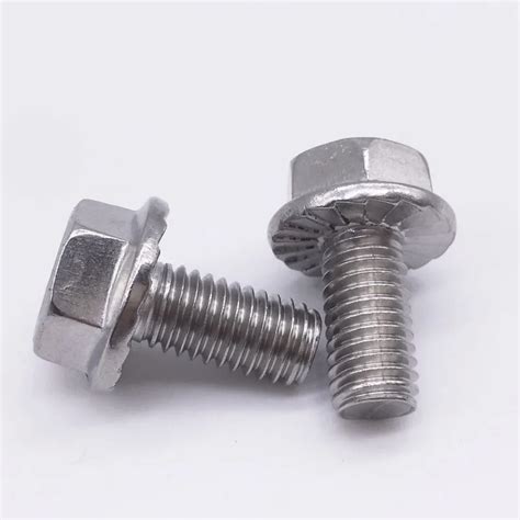 Eisenwaren M6 Stainless Steel Bolts Hexagon Flanged Head Business And Industrie Ic6895120
