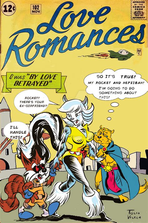 Rocket Raccoon Romance Comics By Tulio Vilela On Deviantart