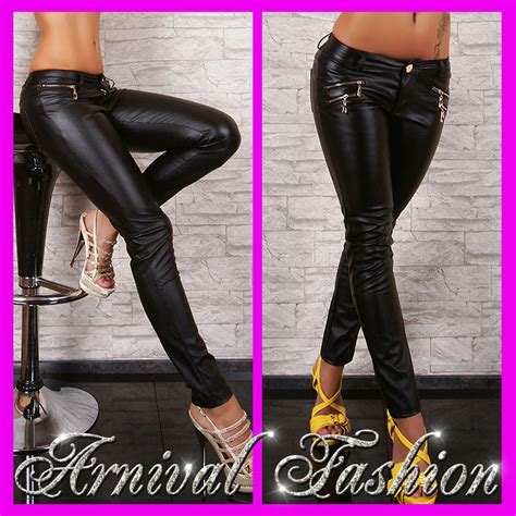 New Sexy Faux Leather Hot Pants For Ladies Clubbing Wear Womens Fashion