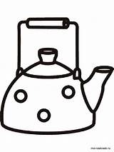 Kettle Coloring Printable Recommended Mycoloring sketch template