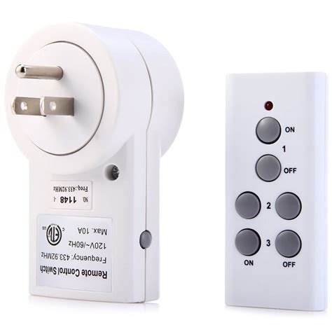 Hot Selling Power Outlet Wireless Light Switch 120v 10a Smart Power