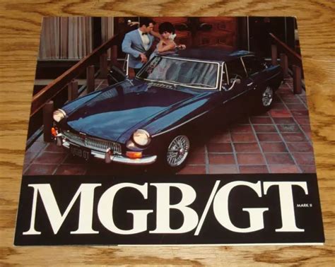 ORIGINAL 1968 MG MGB GT Mark II Foldout Sales Brochure 68 18 00 PicClick