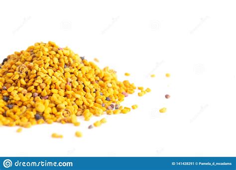 Pellets Of Yellow Bee Pollen Stock Image Image Of Mineral Pollen