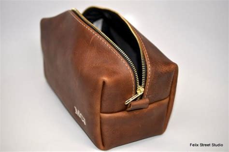 Subject to change or cancellation without notice. Groomsmen Accessories Personalized Leather Dopp Kit Gifts ...