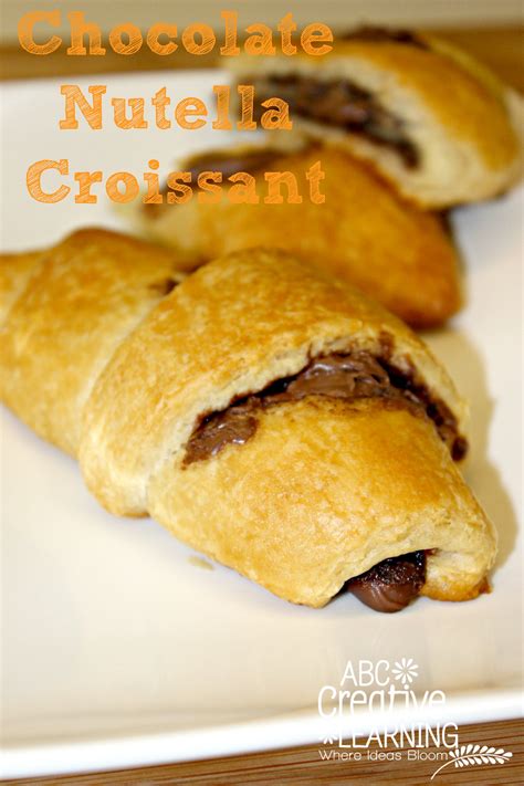 Easy Chocolate Nutella Croissant Recipe Simply Today Life