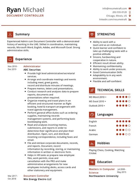 How To Write Documentation Skills In Resume