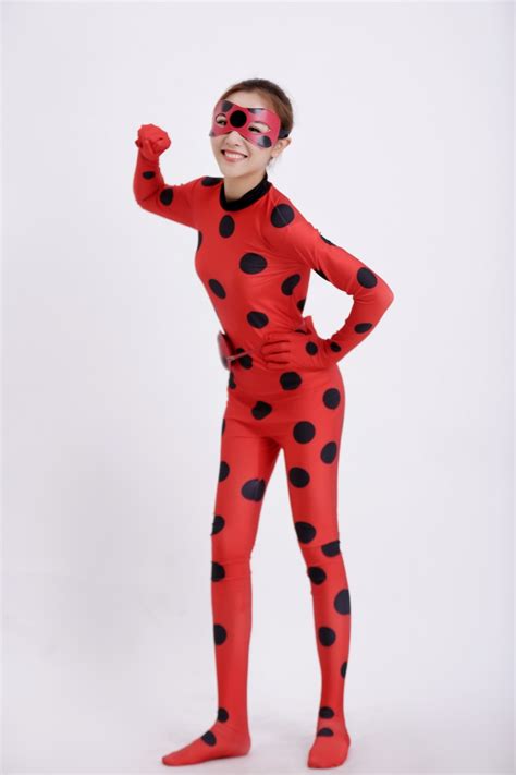 Girls Miraculous Lady Bug Halloween Costumes Ladybug Girl Costume In