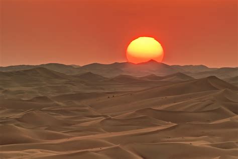 Fondos De Pantalla Paisaje Amanecer Sol Desierto Sáhara Meseta