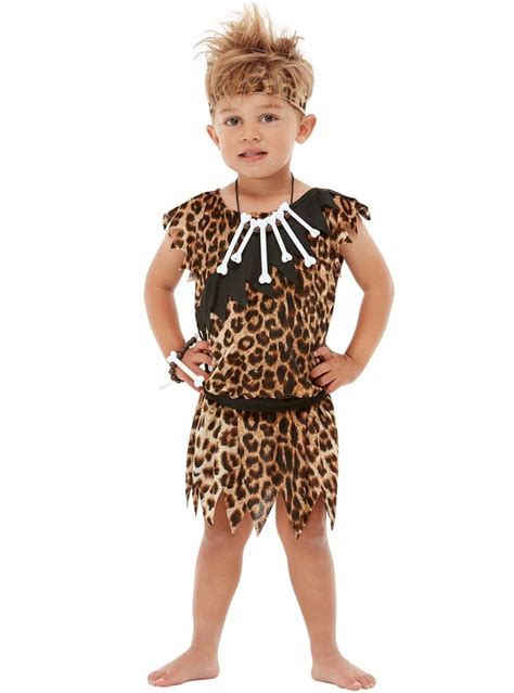 Caveman Costume For Boys Express Delivery Funidelia