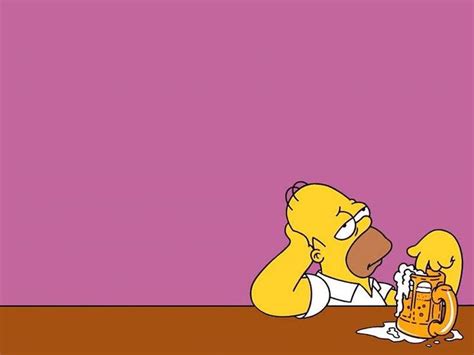 Os Simpsons Homer Simpson Bebendo Cerveja Pôster De Cerveja