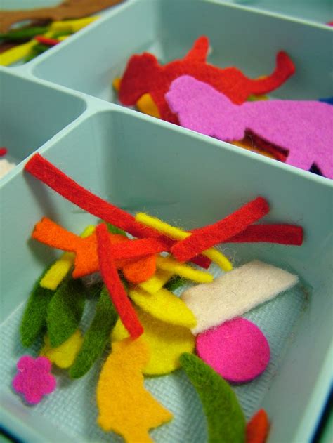 Fuzzy Felt Close Up Photo Of Pieces From A Fuzzy Felt Toy Flickr