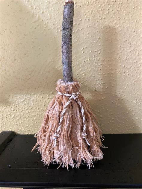 Mini Witch Broom Broom For Tiered Tray Halloween Witch Etsy