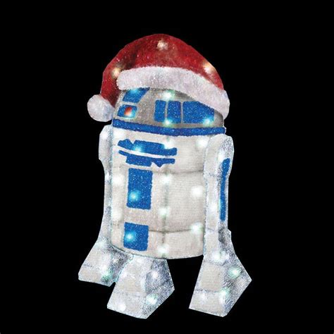 Star Wars R2d2 Lighted Lawn Decor Kurt S Adler 28 Figurine Christmas