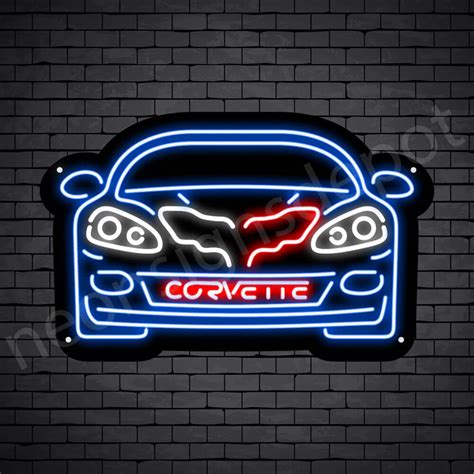 C6 Corvette Neon Bar Sign Neon Signs Depot