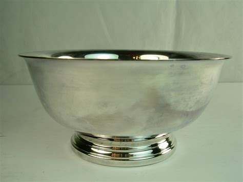 Gorham Silverplate Bowl Paul Revere Yc779 65 Etsy