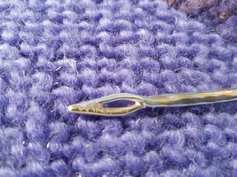 Rug Making Needle In Sterling And Bronze Etsy