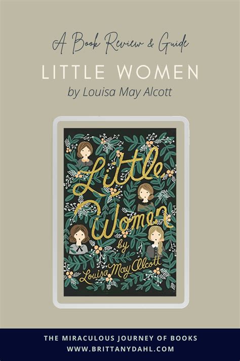 Little Women Book Review And Reading Guide The Miraculous Journey Of Books
