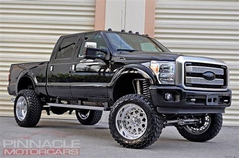 2015 Ford F 250 F250 Platinum Diesel Bds Fox Lifted American Force