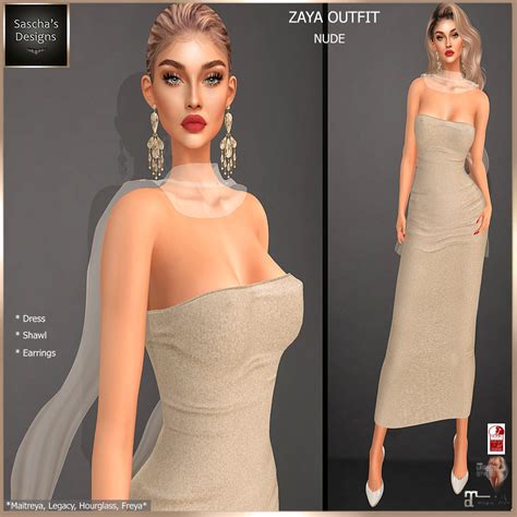 Saschas Designs Zaya Nude Outfit Exclusive For Showcase Flickr