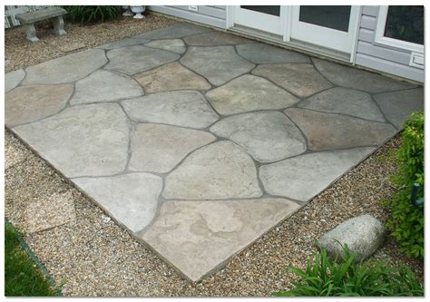 Most homeowners tagged this type of stamped concrete patterns as one of their favourites. Diy Stamped Concrete Patios Advantages - Gabe & Jenny Homes