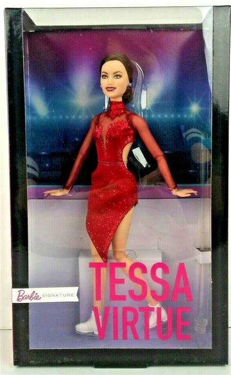 Mattel Tessa Virtue 12 Barbie Shero Doll Toys R Us Canada Non Mint