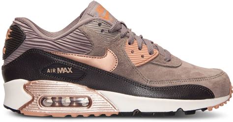 Nike Womens Air Max 90 Leather Running Sneakers From Finish Line In