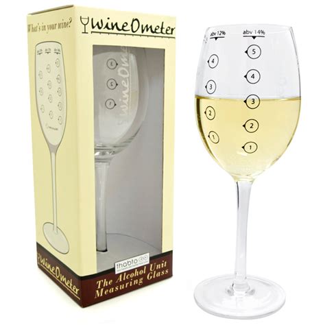 Wineometer Glass 14oz 400ml Drinkstuff